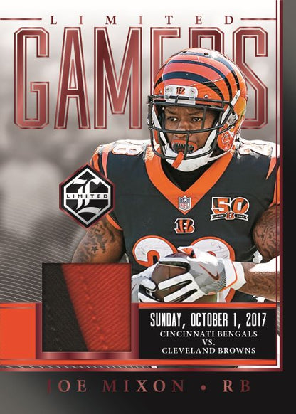 2023 Panini Limited Football Cards-Joe Mixon_Limited Games