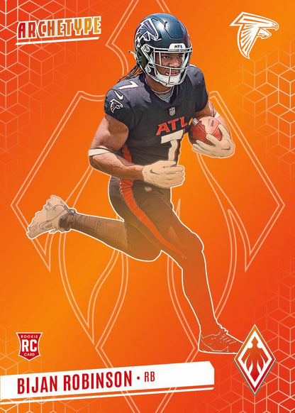 2023 Panini Phoenix Football Cards-Bijan Robinson Archetype
