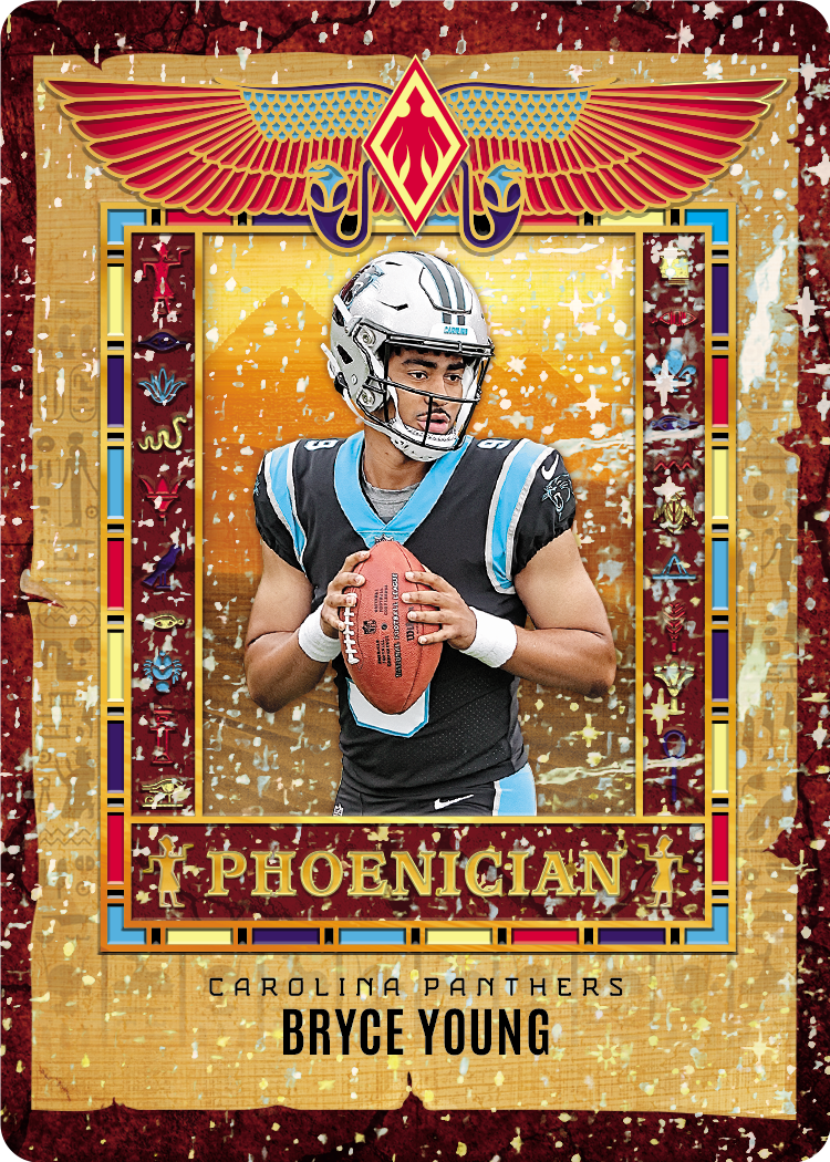 2023 Panini Phoenix Football Cards-Bryce Young-Phoenician