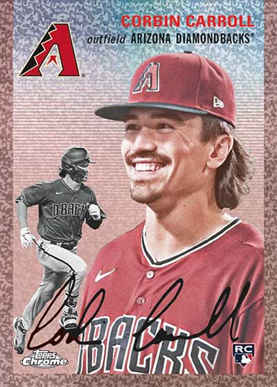 2023 Topps Chrome Platinum Anniversary Baseball Cards - Corbin Carroll