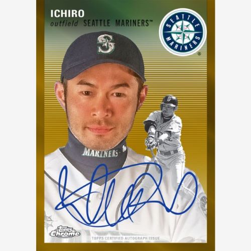 2023 Topps Chrome Platinum Anniversary Baseball Cards - Ichiro