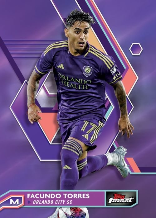 2023 Topps Finest MLS Soccer Hobby Box - Trading Card Market