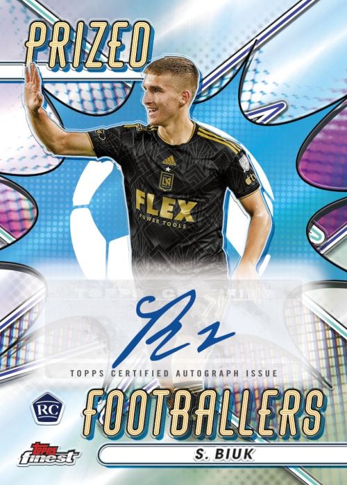 2023 Topps Finest MLS Soccer Hobby Box