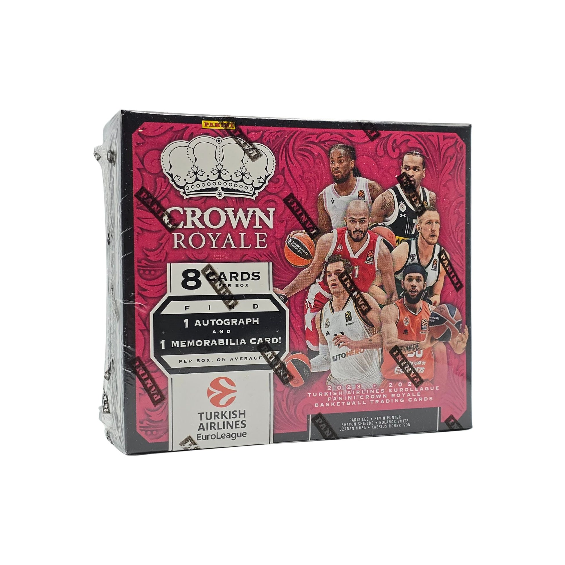 2023/24 Panini Crown Royale EuroLeague Basketball Hobby Box - Trading Card Market