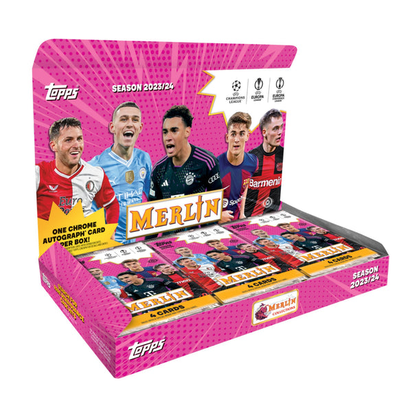 202324ToppsChromeMerlinUEFAClu