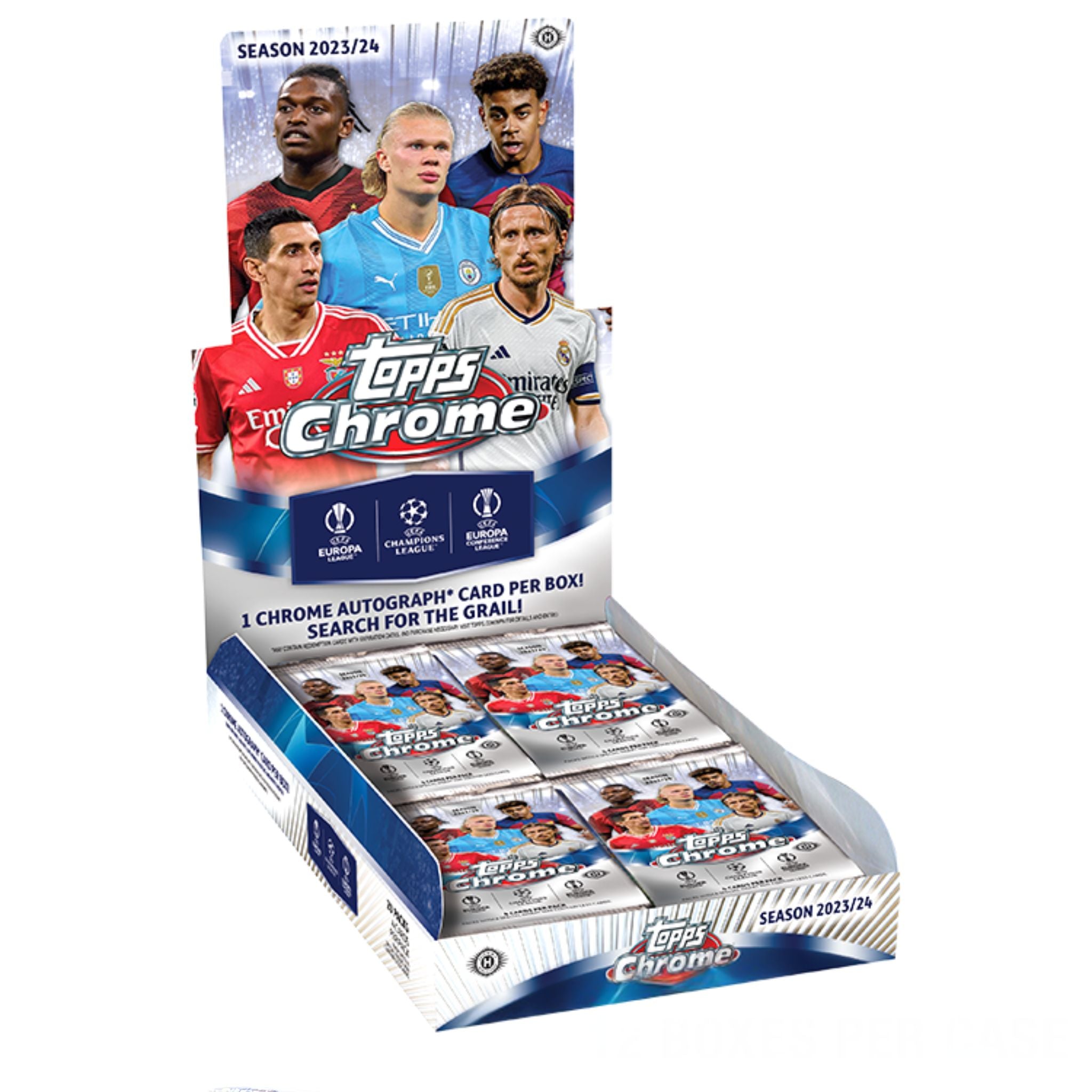 2023/24 Topps Chrome UEFA Club Competitions Soccer Hobby Box – Trading Card  Market