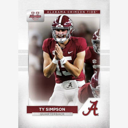 2023 Bowman University Alabama Football -Ty Simpson