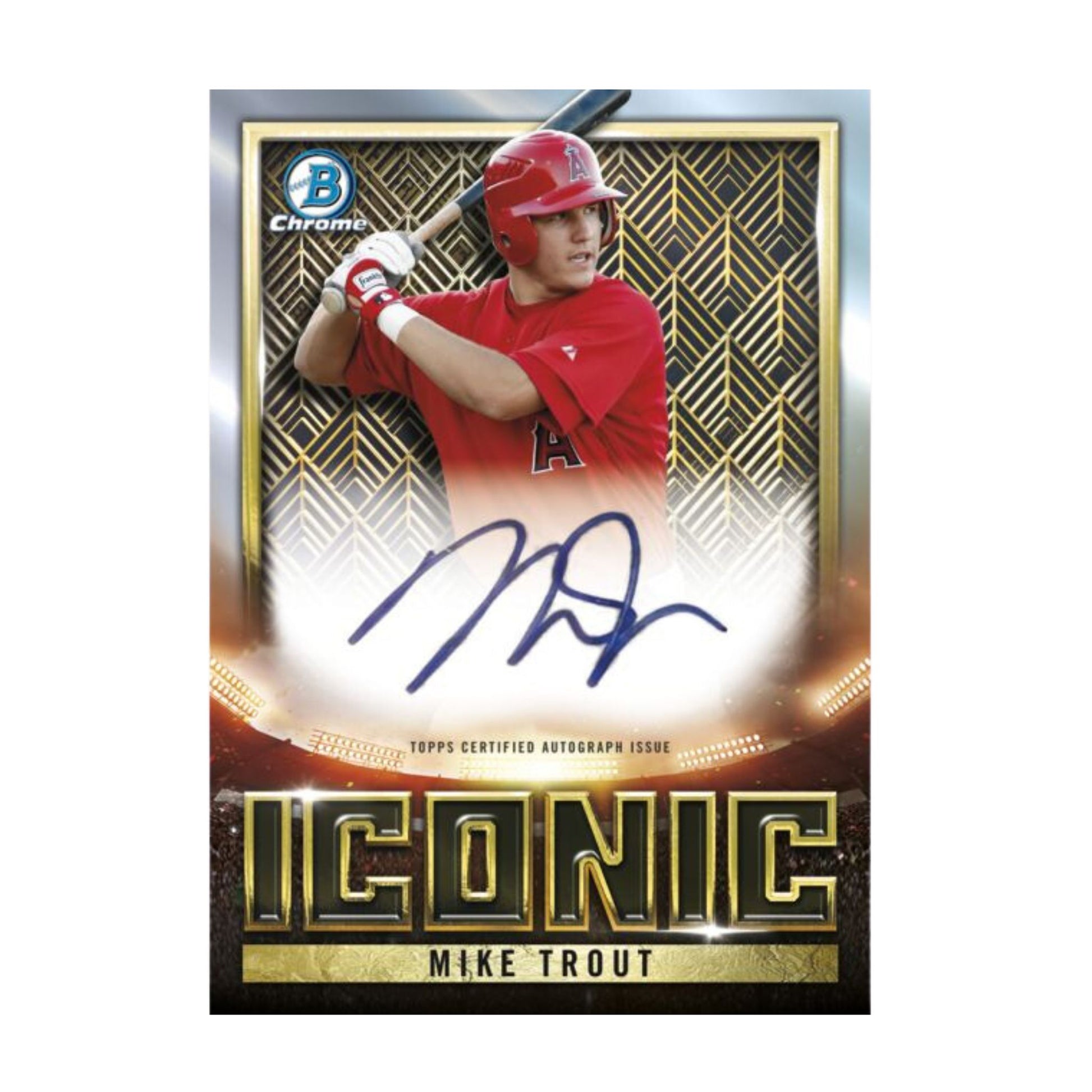 2023 Bowman Chrome Baseball Hobby Box - Mike Trout