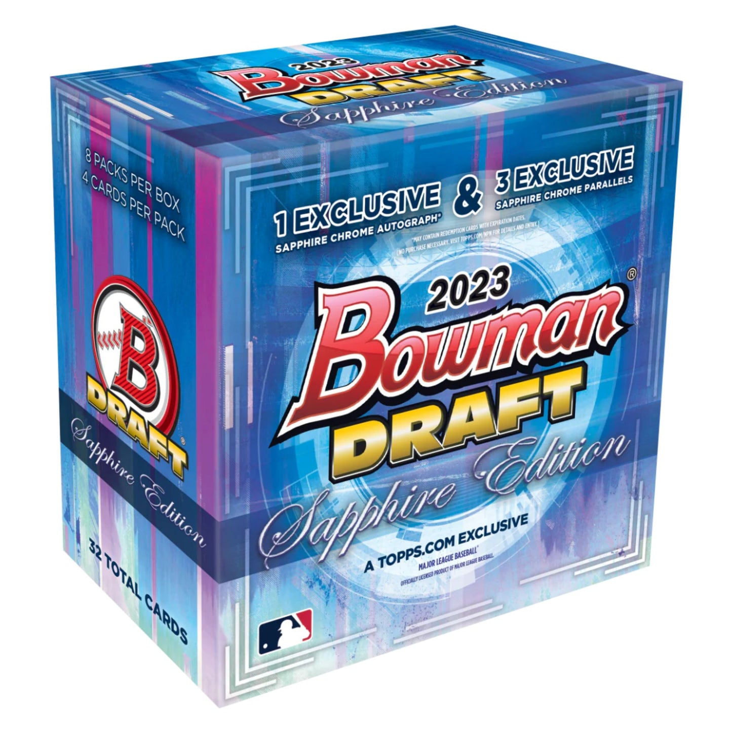 2023 Bowman Draft Baseball Sapphire Edition Box - Trading Card Market