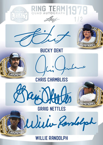 2023 Leaf Bronx Legacy Baseball Hobby Box - Trading Card Market