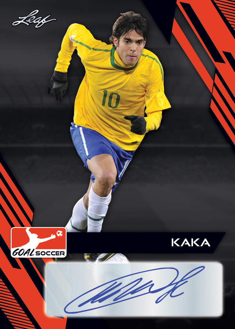 2023 Leaf Goal Soccer Hobby Box-Kaka