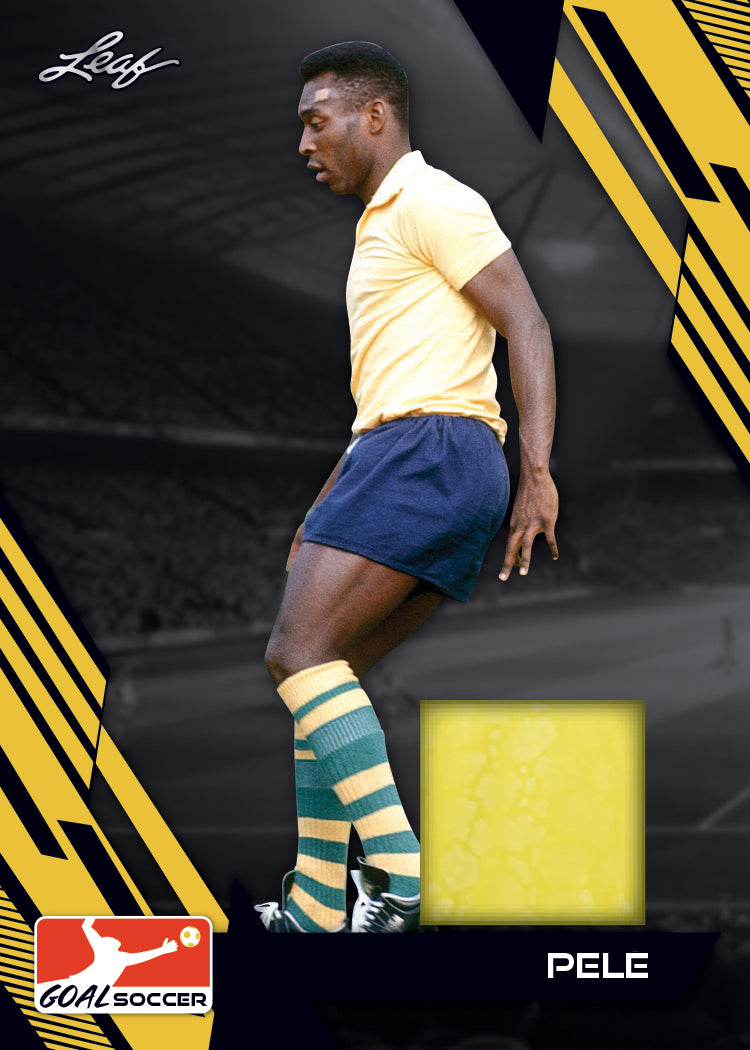 2023 Leaf Goal Soccer Hobby Box-Pele