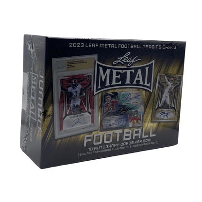 2023 Leaf Metal Jumbo Football Hobby Box - Trading Card Market