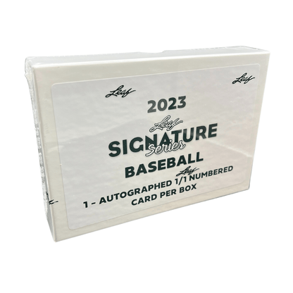 2023 Leaf Signature Series Baseball Hobby Box - Trading Card Market
