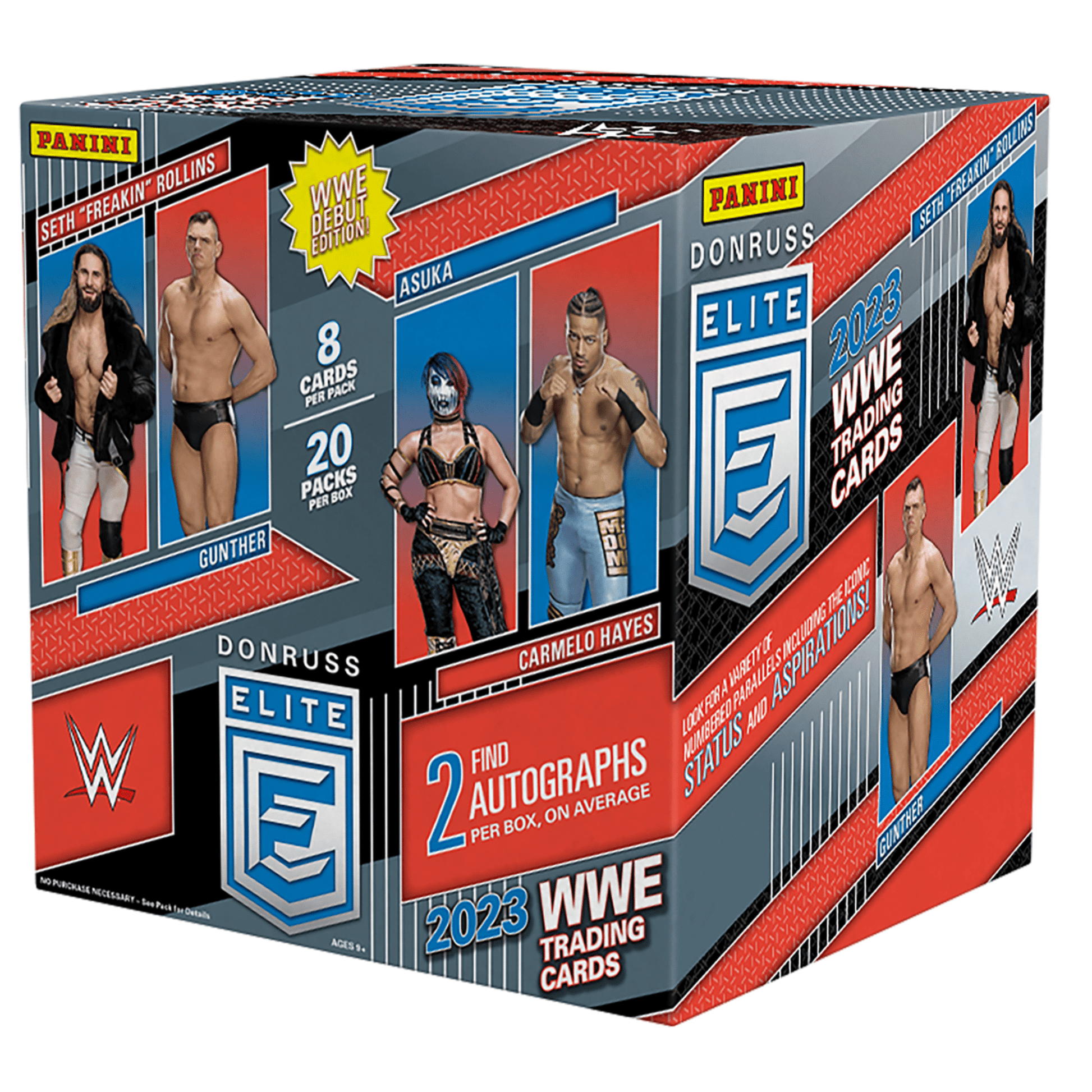 2023 Panini Donruss Elite WWE Wrestling Hobby Box - Trading Card Market