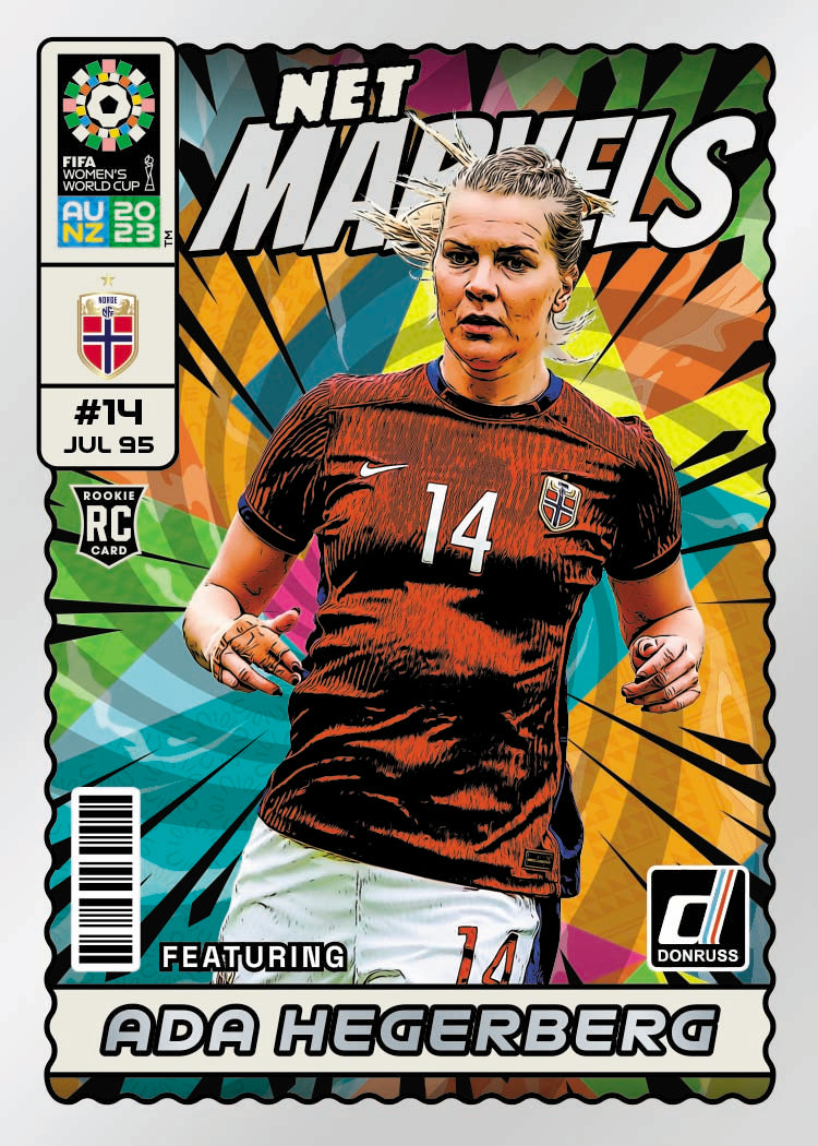 2023 Panini Donruss FIFA Women's World Cup Soccer Hobby Blaster Box-Ada Hegerberg