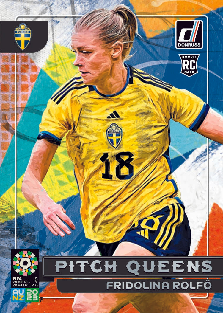 2023 Panini Donruss FIFA Women's World Cup Soccer Hobby Blaster Box-Fridolina Rolfo