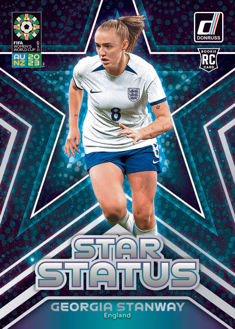 2023 Panini Donruss FIFA Women's World Cup Soccer Hobby Blaster Box-Georgia Stanway