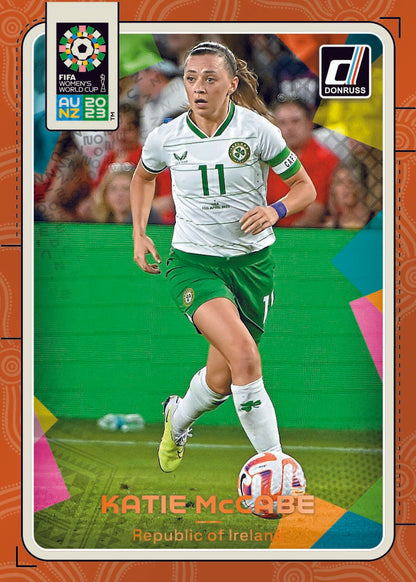 2023 Panini Donruss FIFA Women's World Cup Soccer Hobby Blaster Box-Katie McCabe