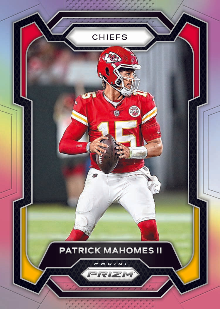 (5) 2022 MJ Holding Football Hanger Box 2 Sealed deals Packs 2017/18/19 Mahomes Prizm