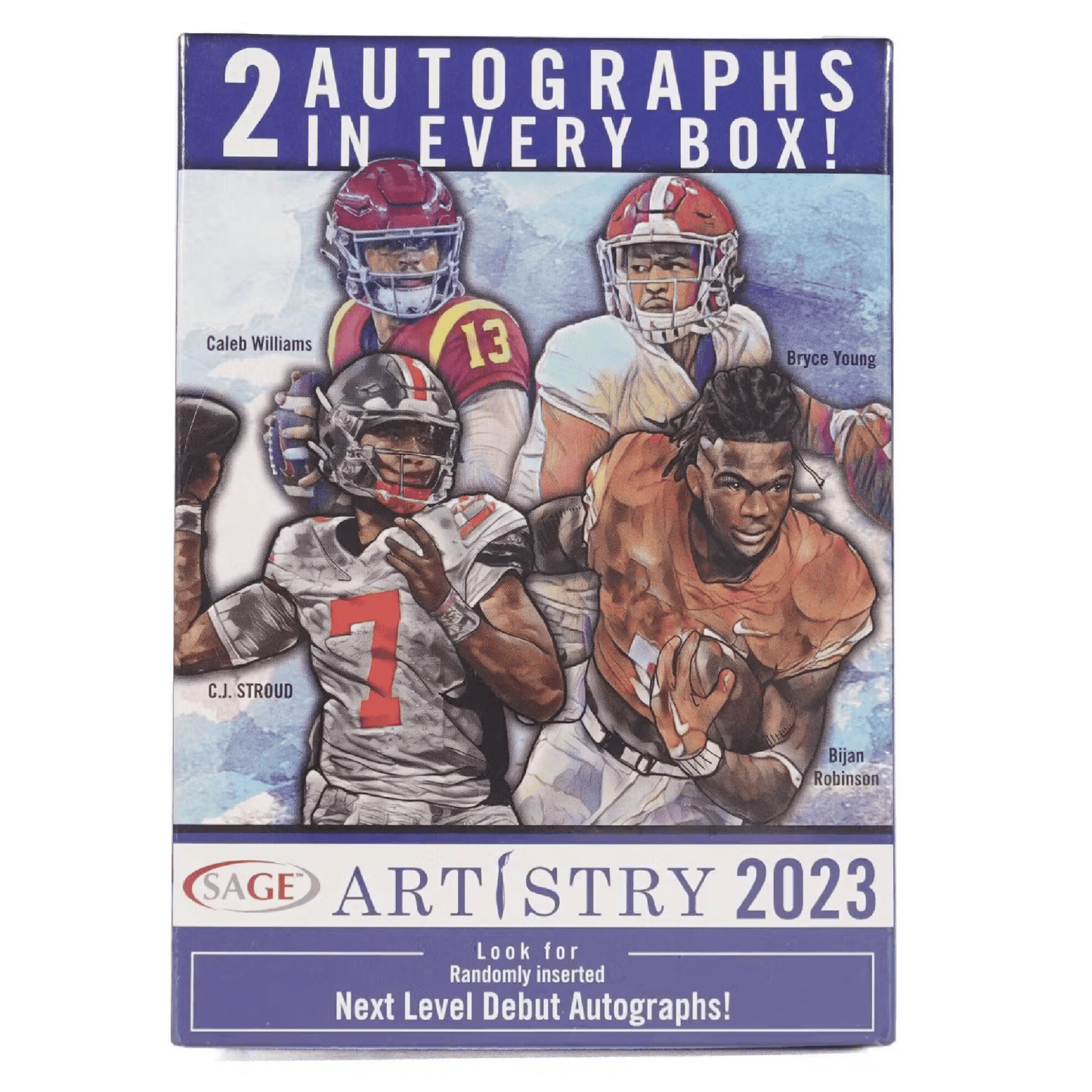 2023 Sage Artistry Football Blaster Box