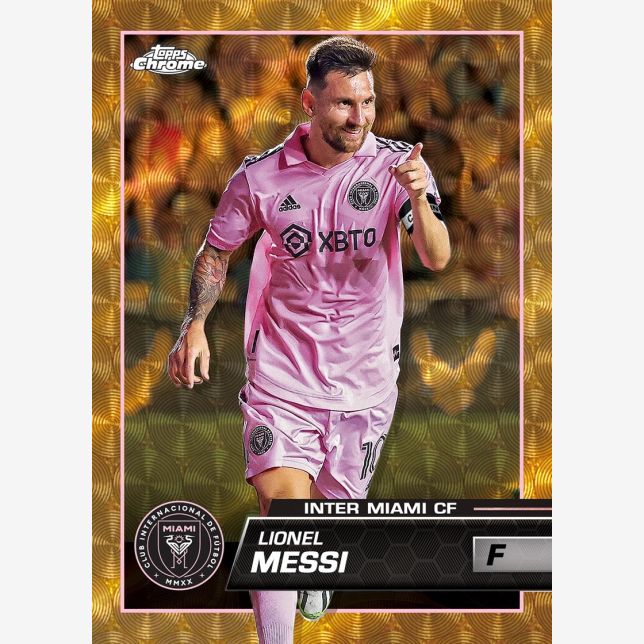 2023 Topps Chrome MLS Major League Soccer Hobby Box-Lionel Messi