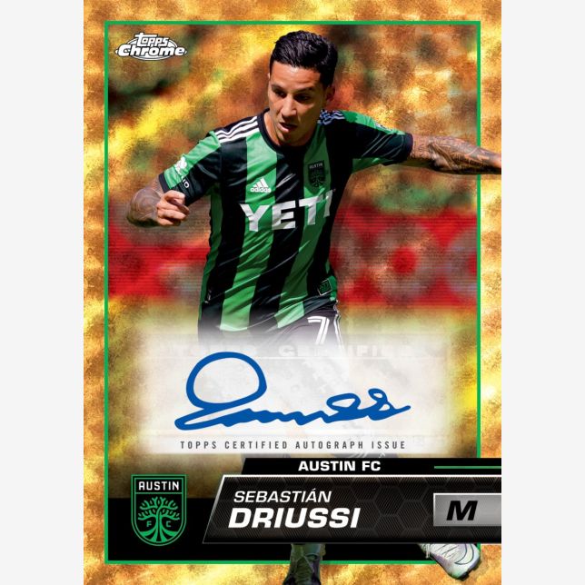 2023 Topps Chrome MLS Major League Soccer Hobby Box-Sebastian Driussi