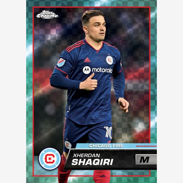 2023 Topps Chrome MLS Major League Soccer Hobby Box-Xherdan Shaqiri