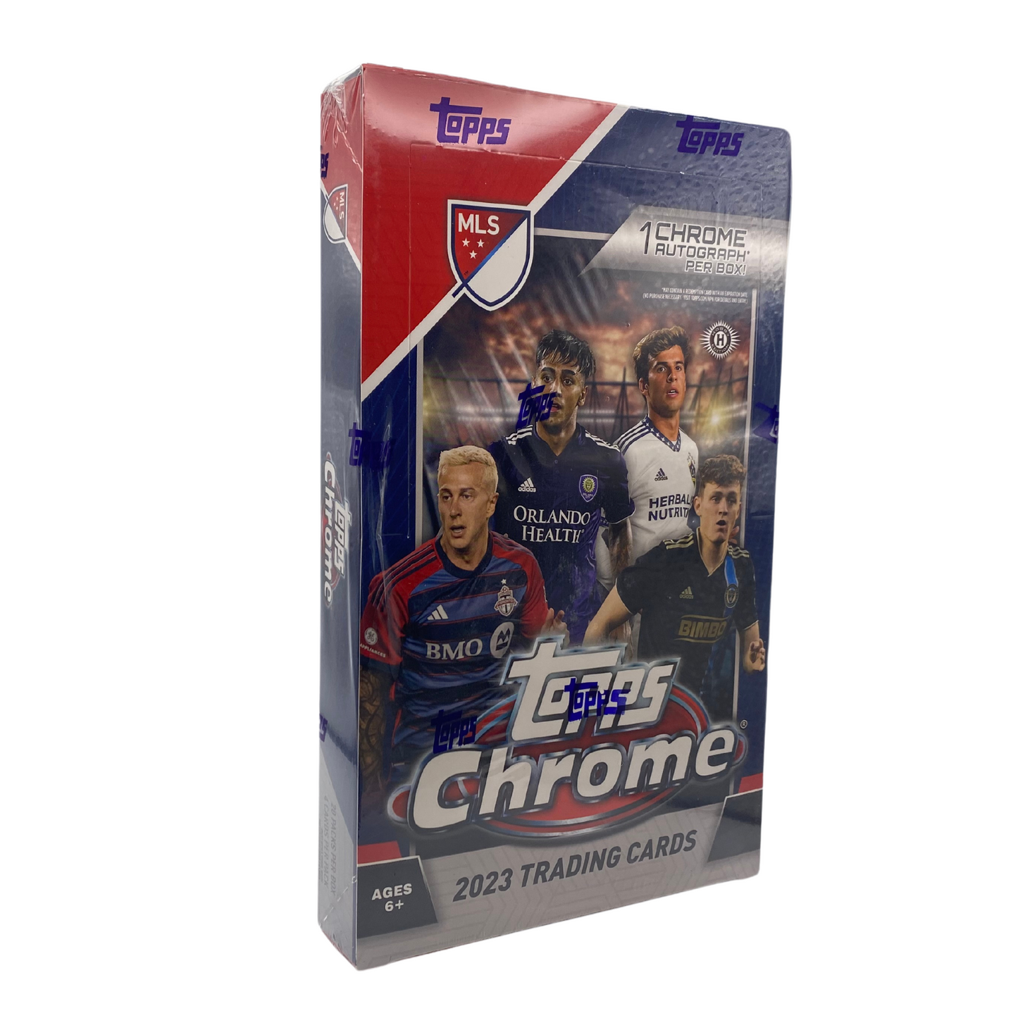 2023 Topps Chrome MLS Major League Soccer Hobby Box