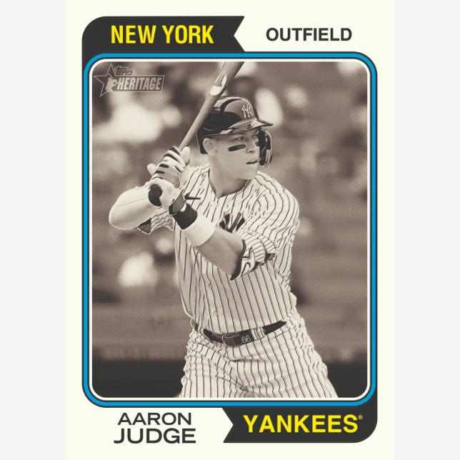2023 Topps Heritage High Number Baseball-Aaron Judge