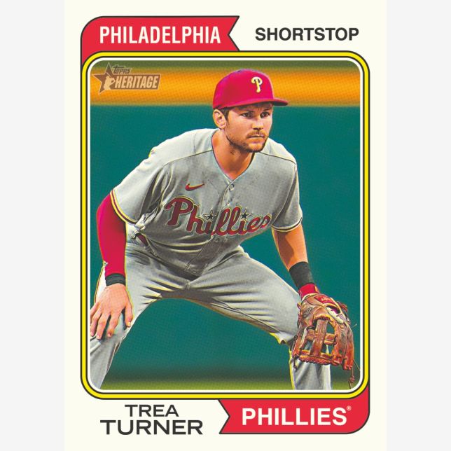 2023 Topps Heritage High Number Baseball-Trea Turner