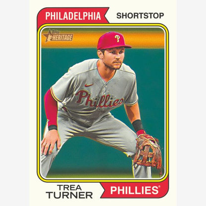 2023 Topps Heritage High Number Baseball-Trea Turner