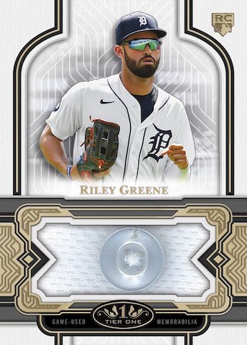 2023 Topps Tier One Baseball Hobby Box-Riley Greene