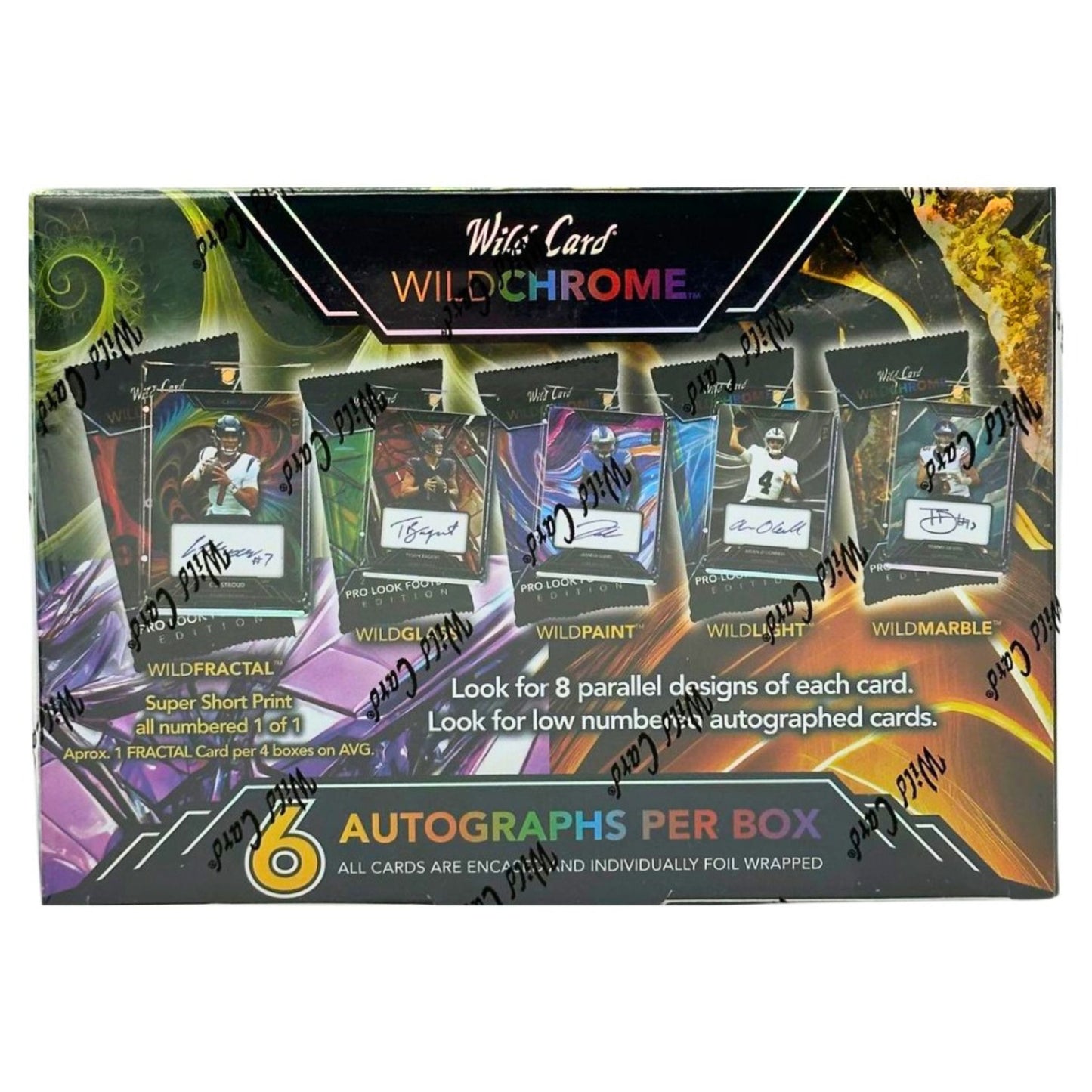 2023 Wild Card Wildchrome Pro - Look Football Edition Box - Trading Card Market