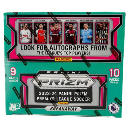 2023/24 Panini Prizm Premier League EPL Soccer Breakaway Box - Trading Card Market