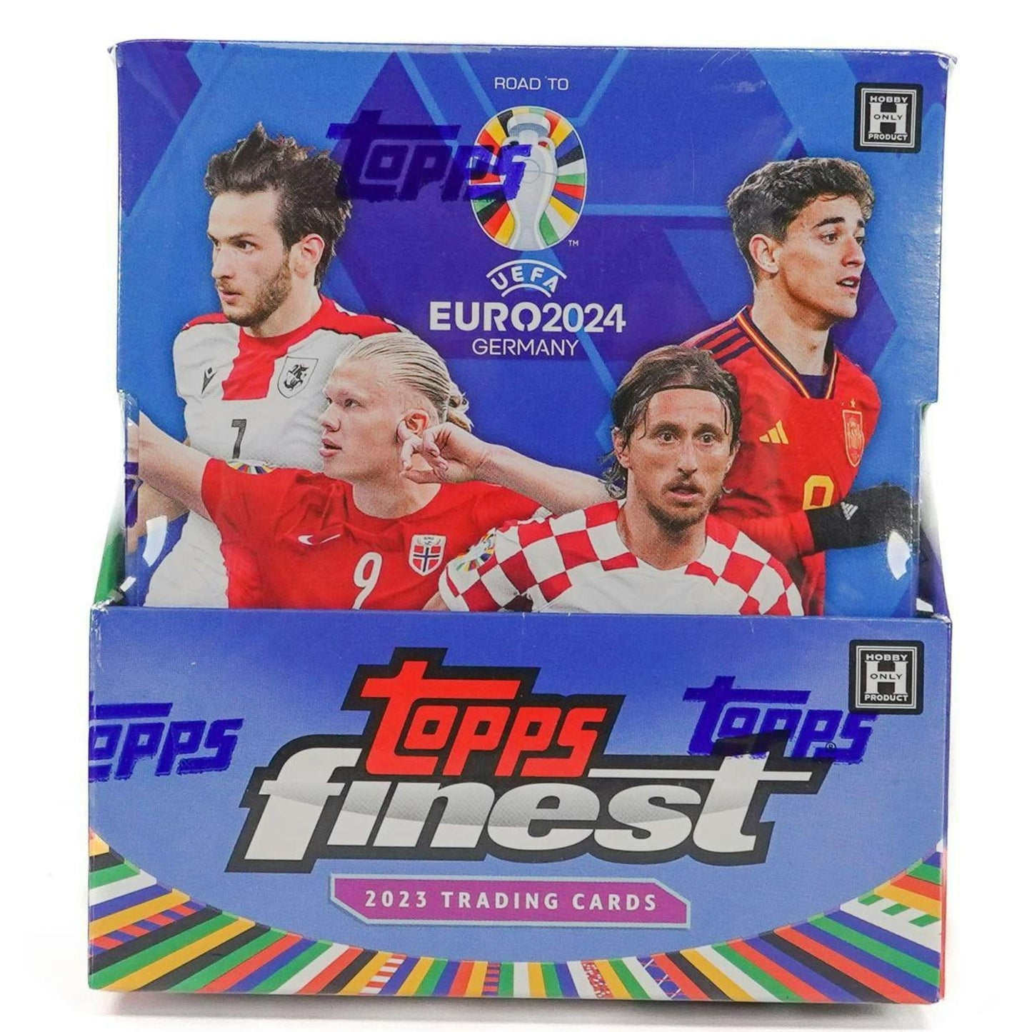 2023/24 Topps Finest Road to UEFA Euro Soccer Hobby Box