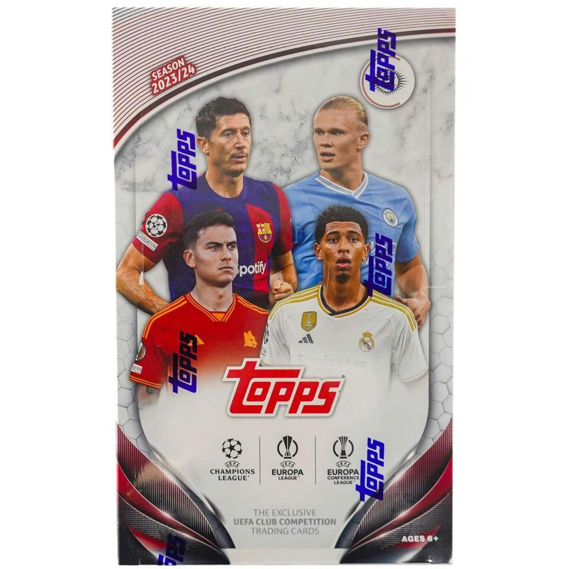 2023/24 Topps UEFA Club Competitions Soccer Hobby Box