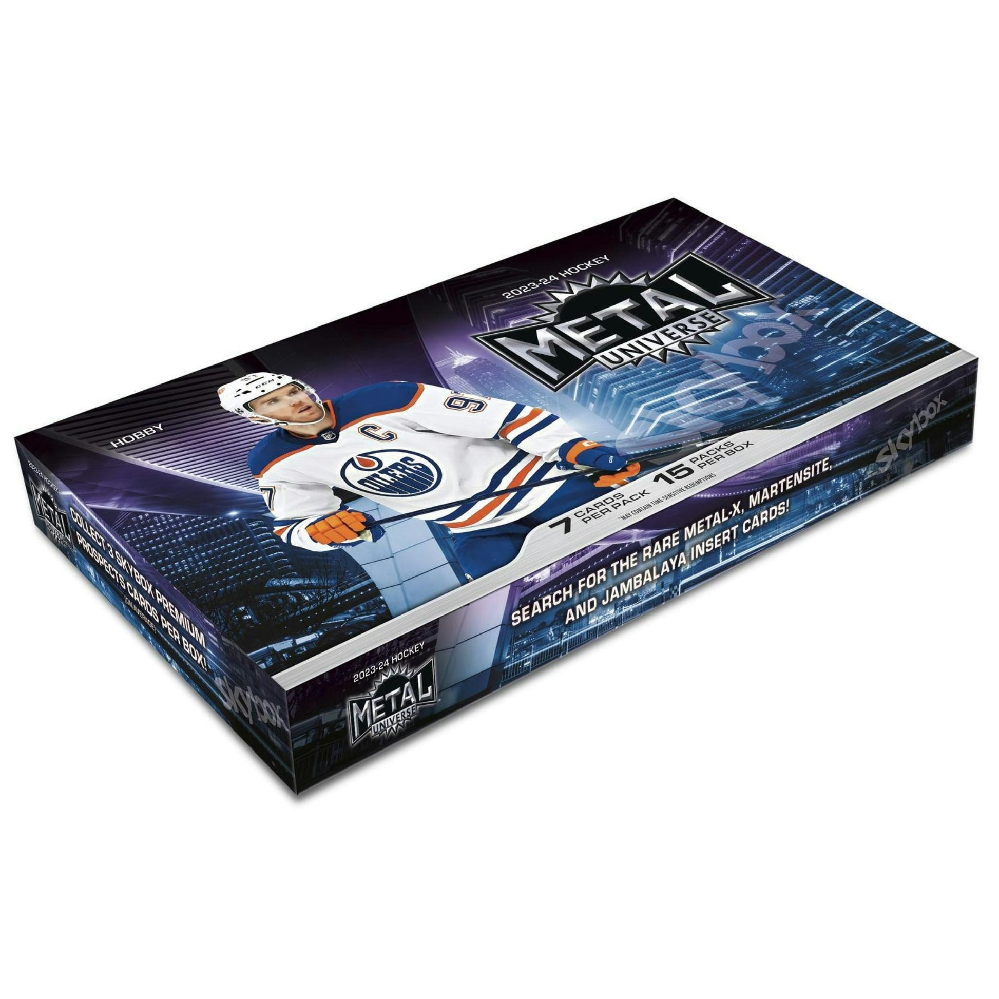 2023/24 Upper Deck Skybox Metal Universe Hockey Hobby Box - Trading Card Market