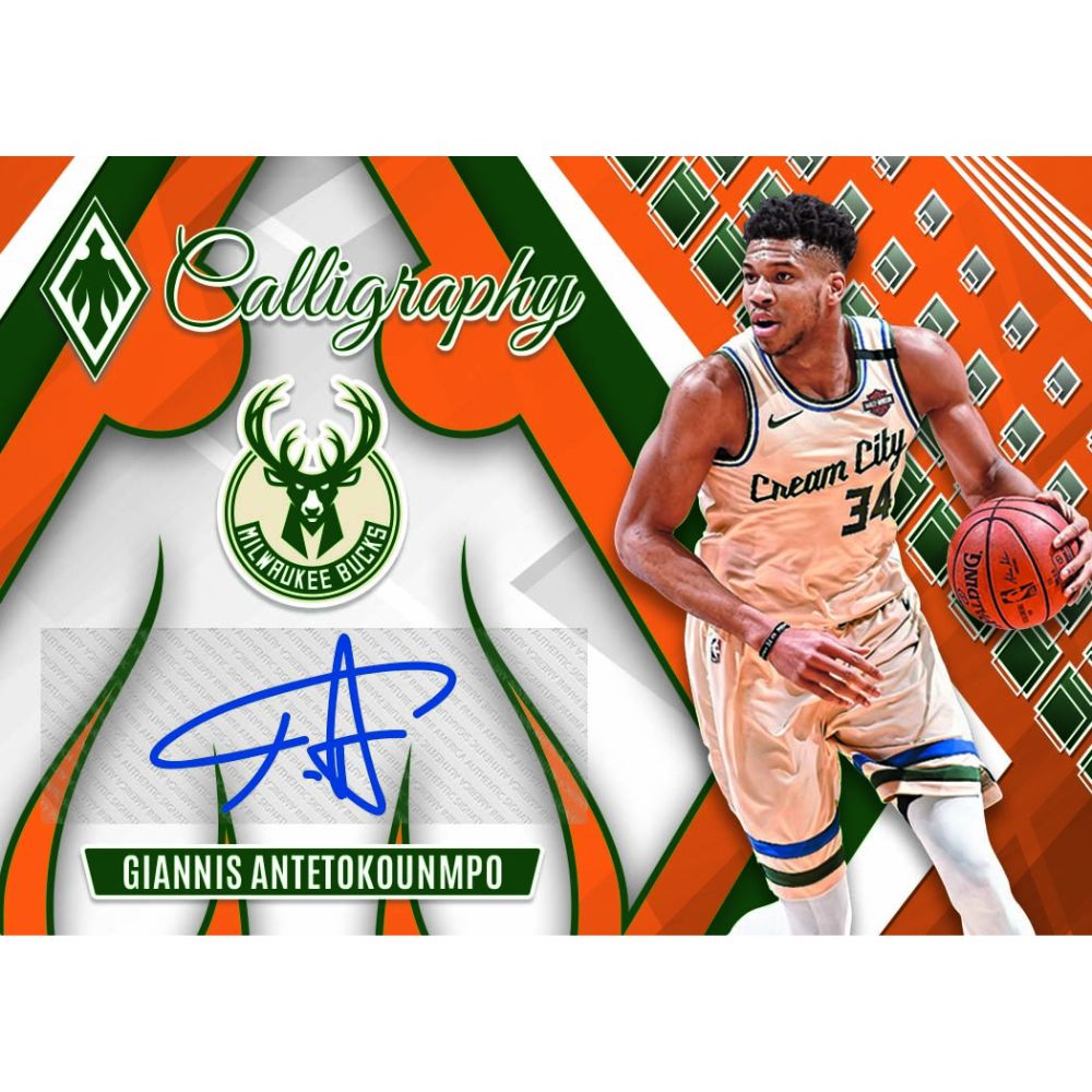 2023/24 Panini Phoenix Basketball Cards - Giannis Antetokounmpo