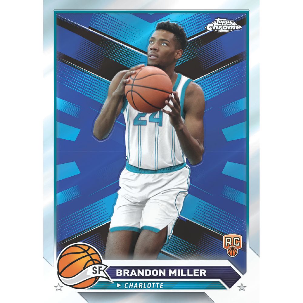 2023/24 Topps Chrome Basketball Cards - Brandon Miller