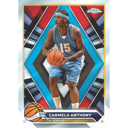 2023/24 Topps Chrome Basketball Cards - Carmelo Anthony