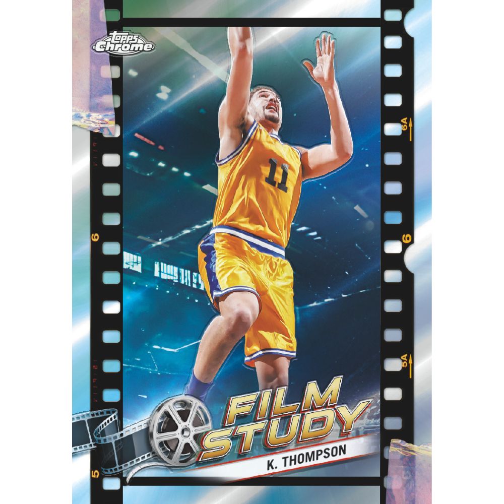 2023/24 Topps Chrome Basketball Cards - K. Thompson