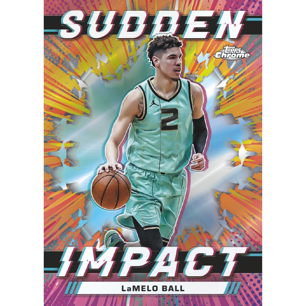 2023/24 Topps Chrome Basketball Cards - LaMelo Ball