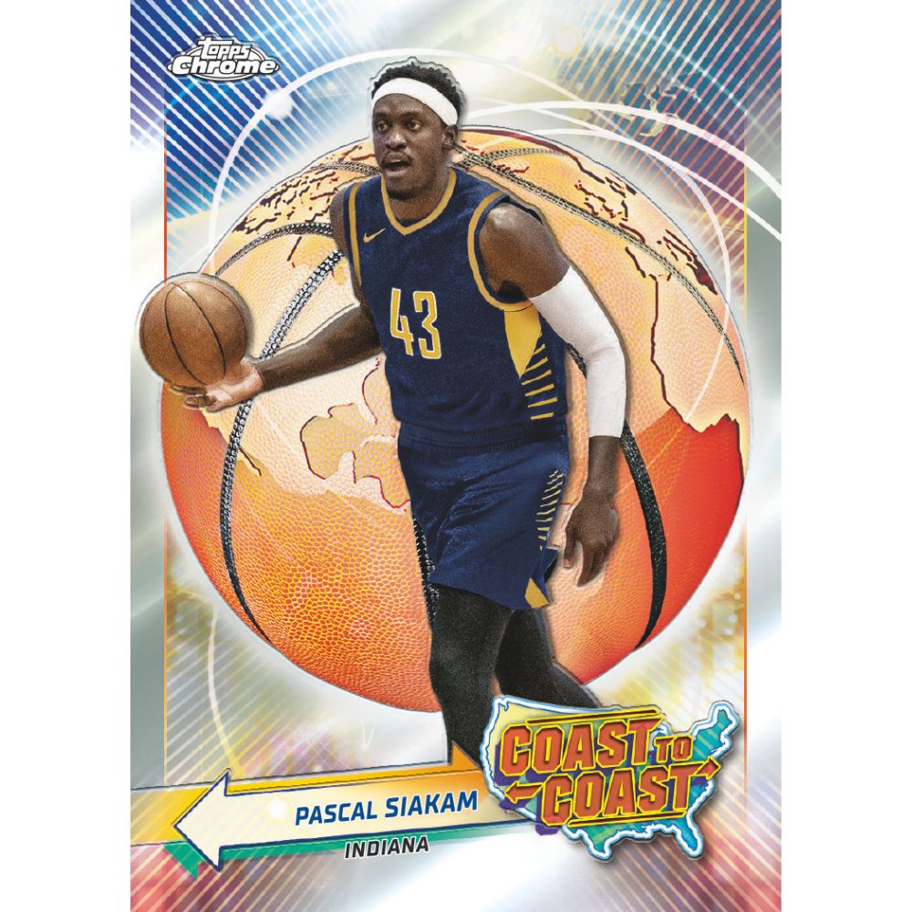 2023/24 Topps Chrome Basketball Cards - Pascal Siakam