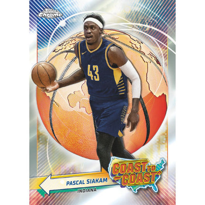 2023/24 Topps Chrome Basketball Cards - Pascal Siakam