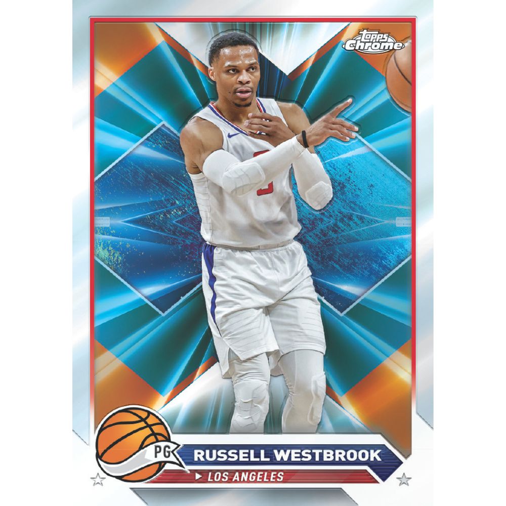 2023/24 Topps Chrome Basketball Cards - Russell Westbrook