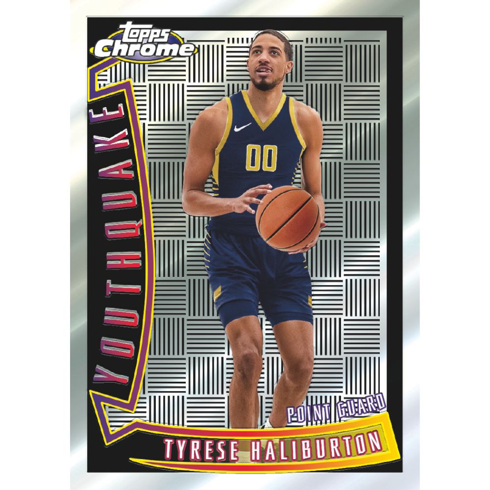 2023/24 Topps Chrome Basketball Cards - Tyrese Haliburton