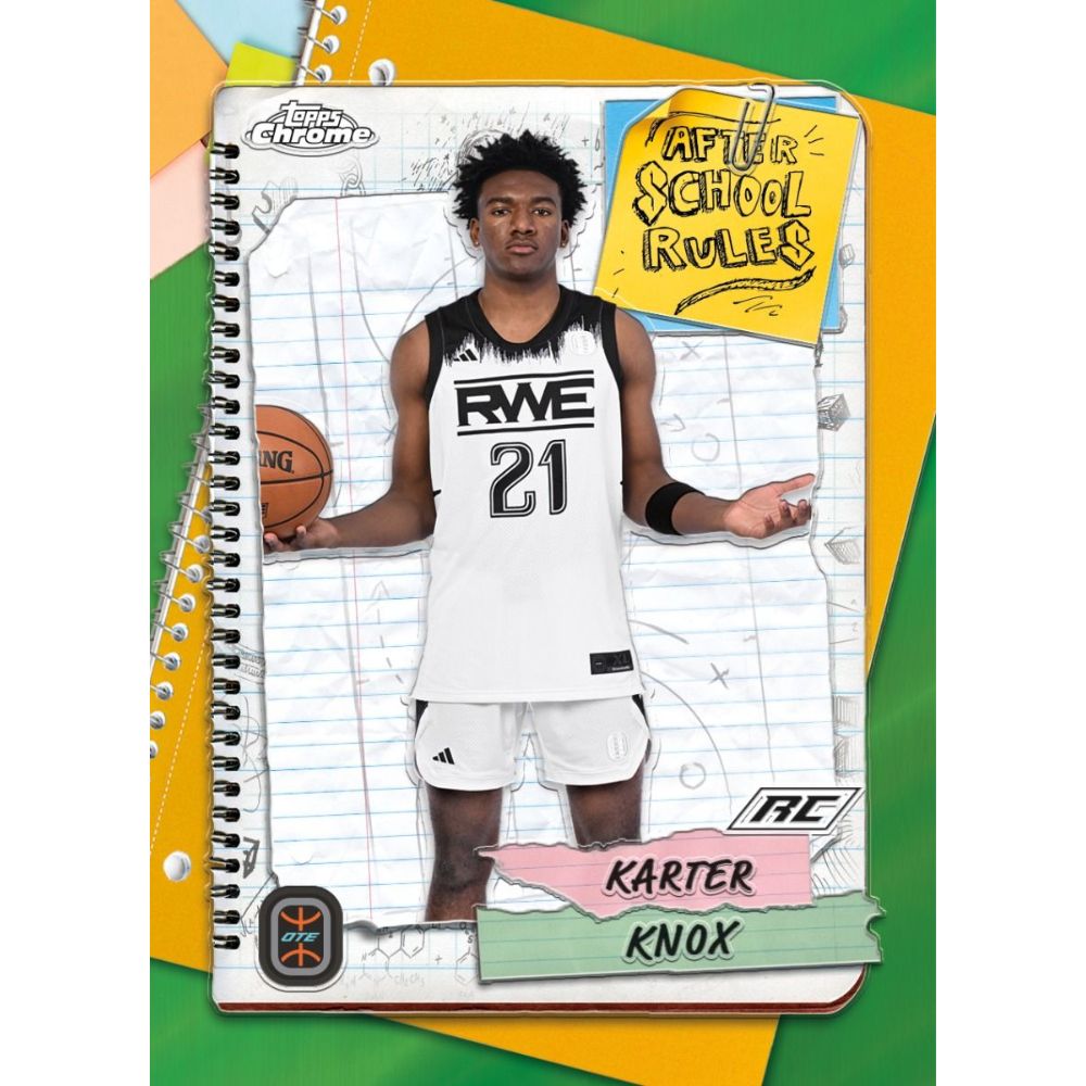 2023/24 Topps Chrome Overtime Elite Basketball Hobby Box - Trading Card Market