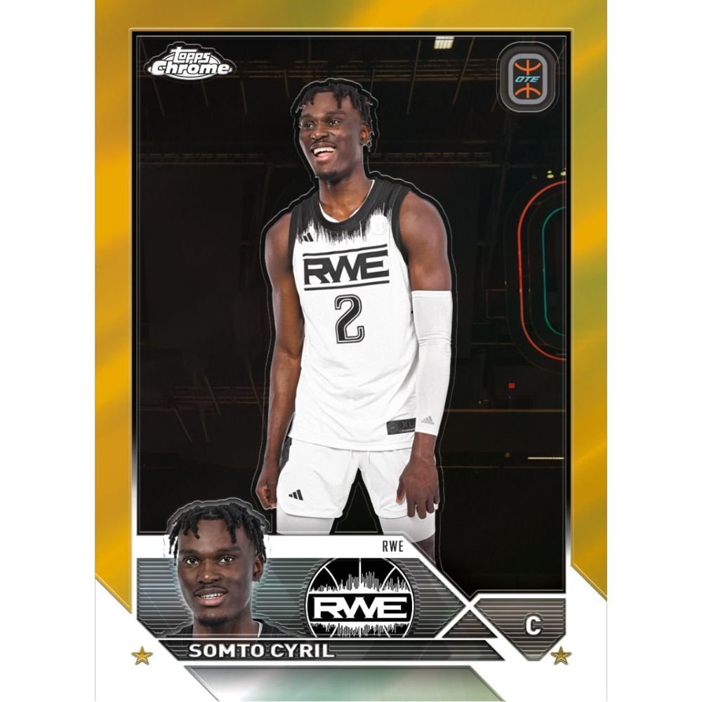 2023/24 Topps Chrome Overtime Elite Basketball Hobby Box - Trading Card Market