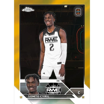 2023/24 Topps Chrome Overtime Elite Basketball Hobby Box - Trading Card Market